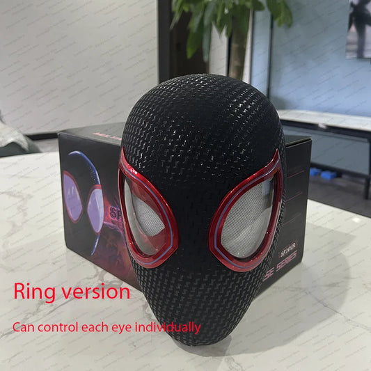 Miles Morales mask with ring controller